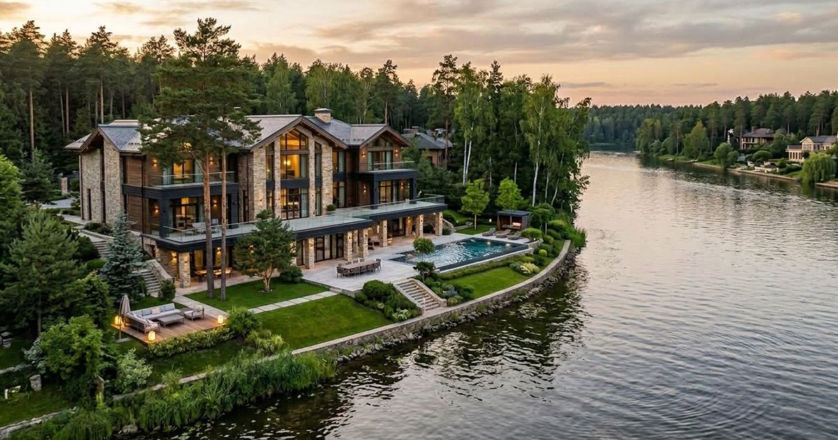 Собственный берег и Москва-река: недвижимость у воды на Рублёвке