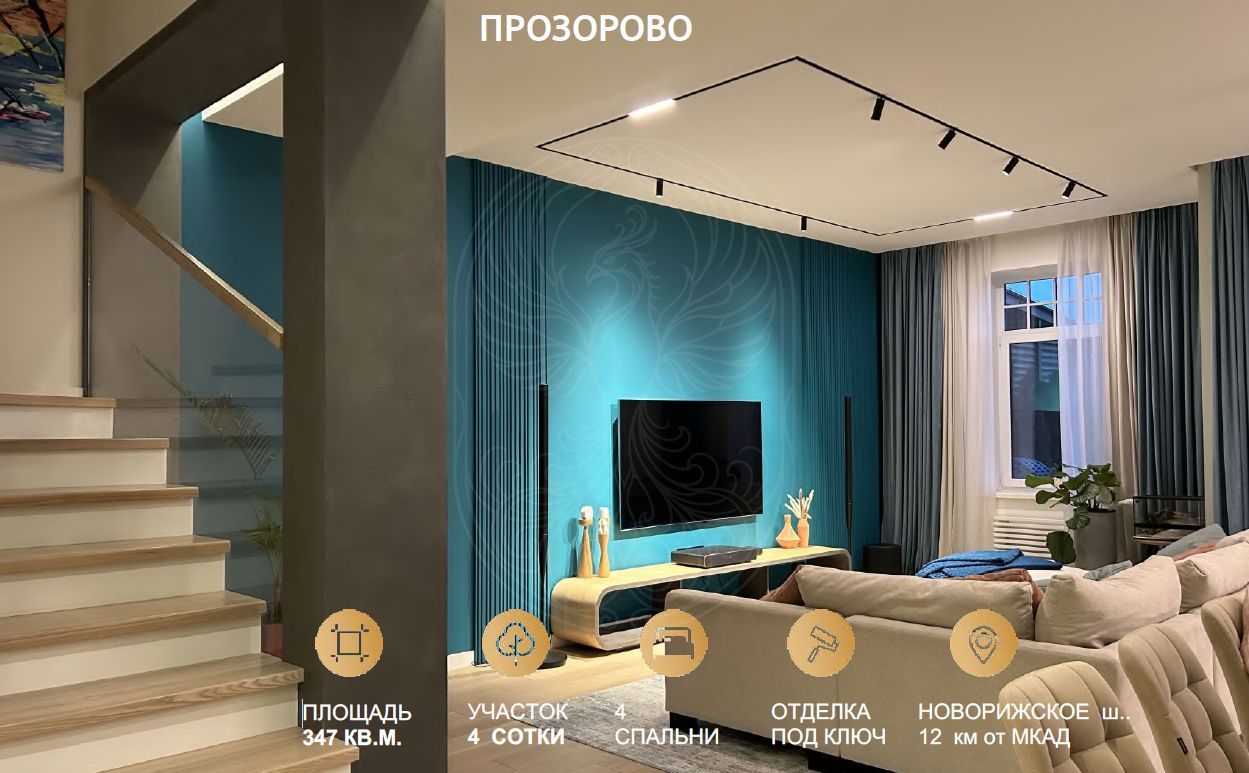 Стильный таунхаус под ключ в Прозорово