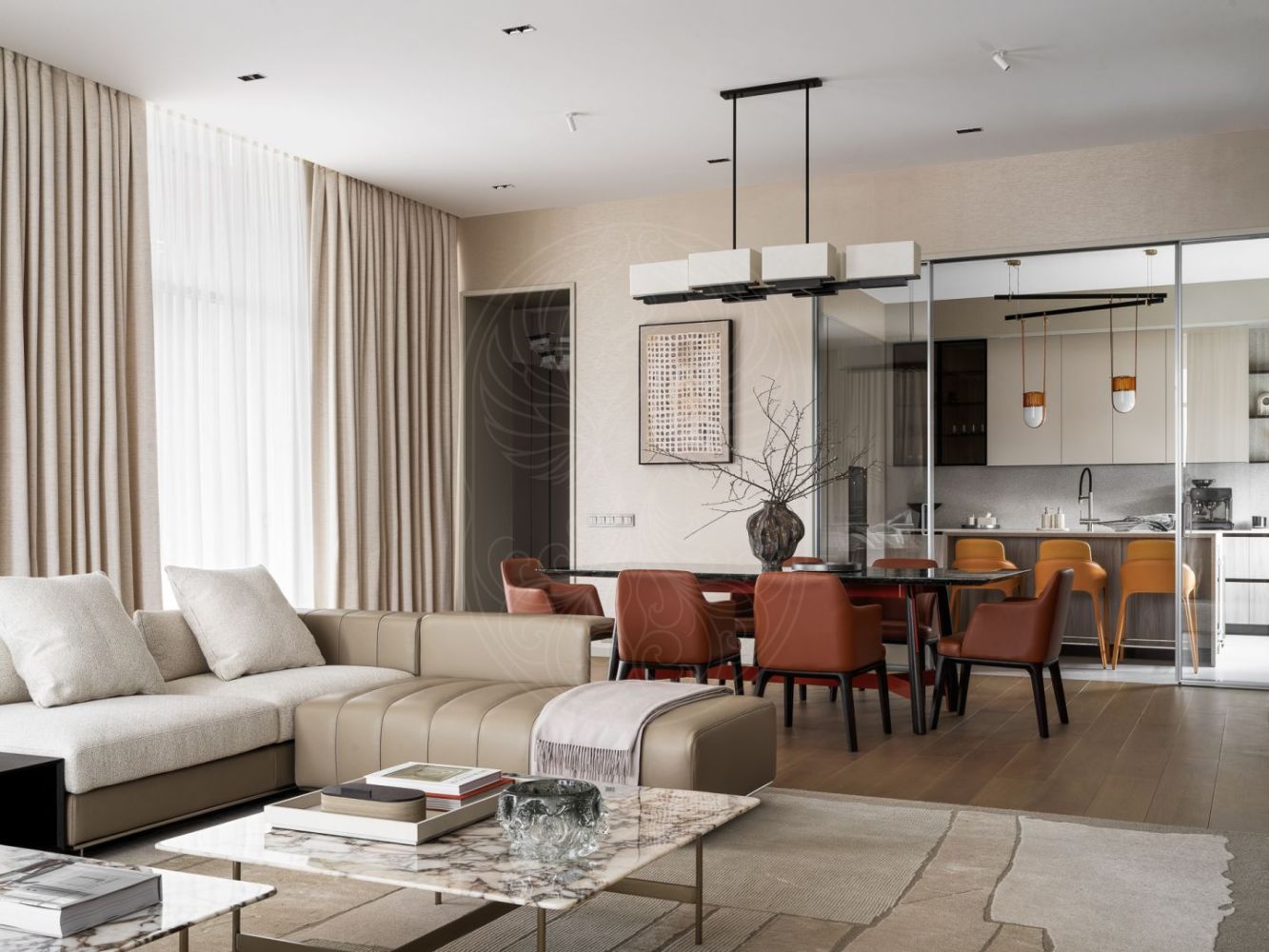 Дом для жизни в стиле luxury - фото 6
