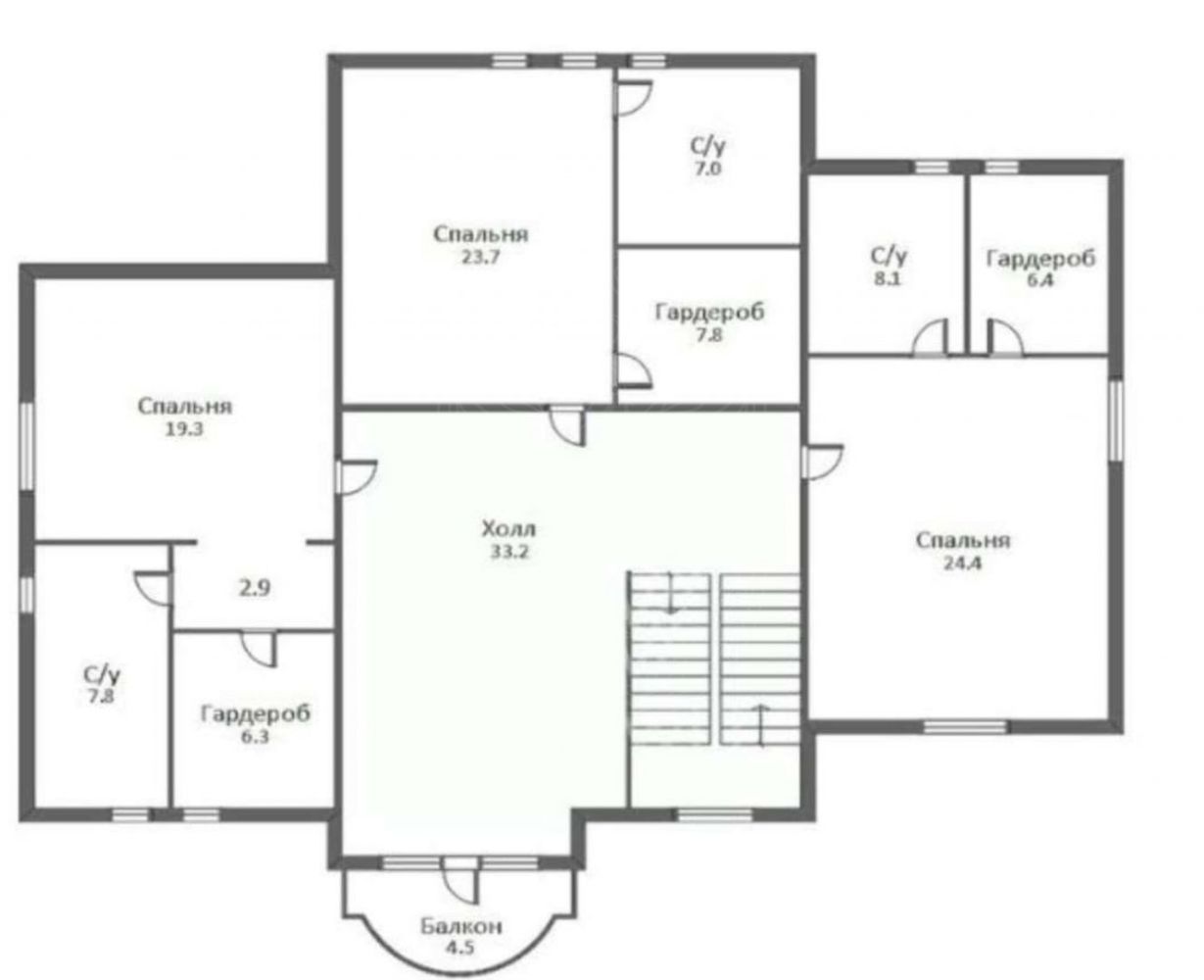 Не указано: Продажа Дом 343 м² на участке 22 сот. в Онегино