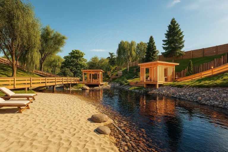 Участок со своим выходом в парк - фото 3